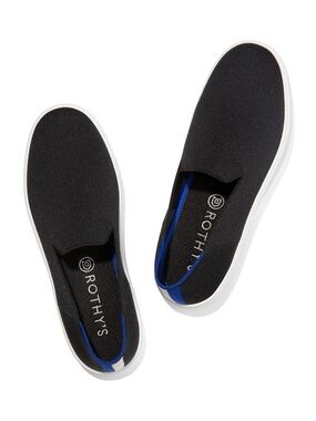 Rothy’s Slip On sneakers Black 9.5